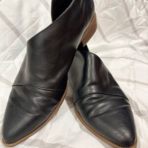 Target Black Faux Leather shoes